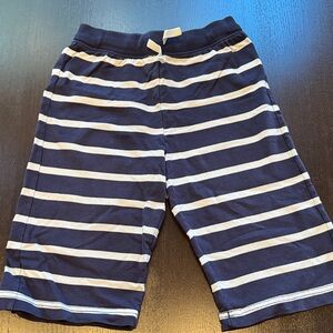 Hanna Andersson Navy and White Shorts